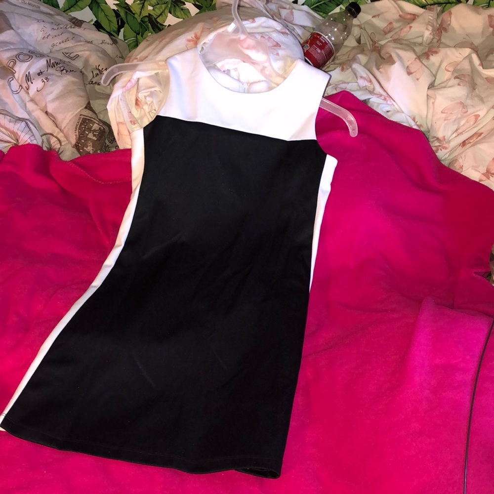 White n Black Dress